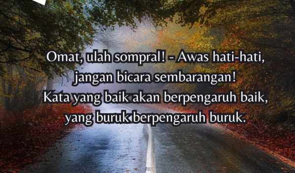 Memperkatakan Yang Baik